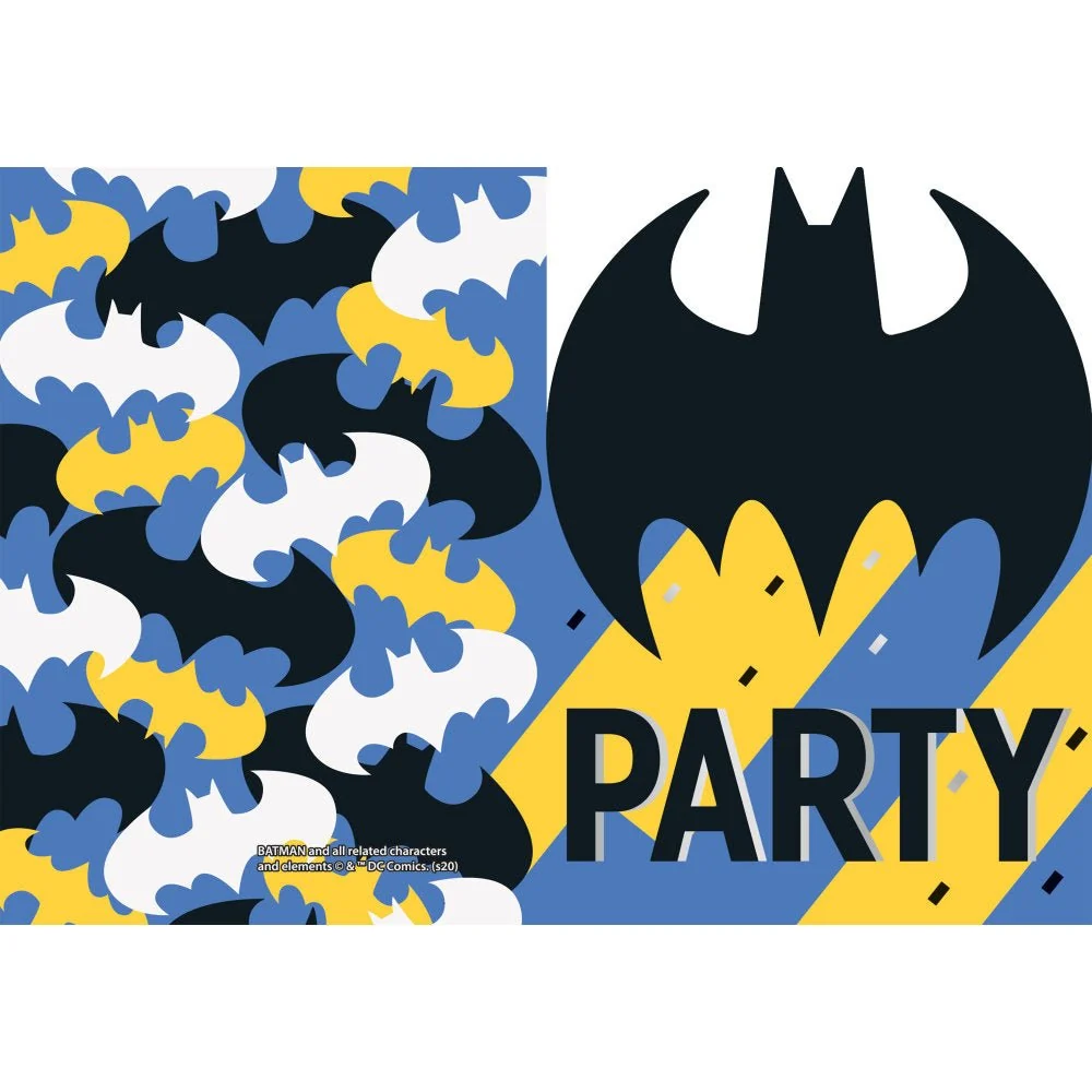 Batman kutsut 14cm 8kpl