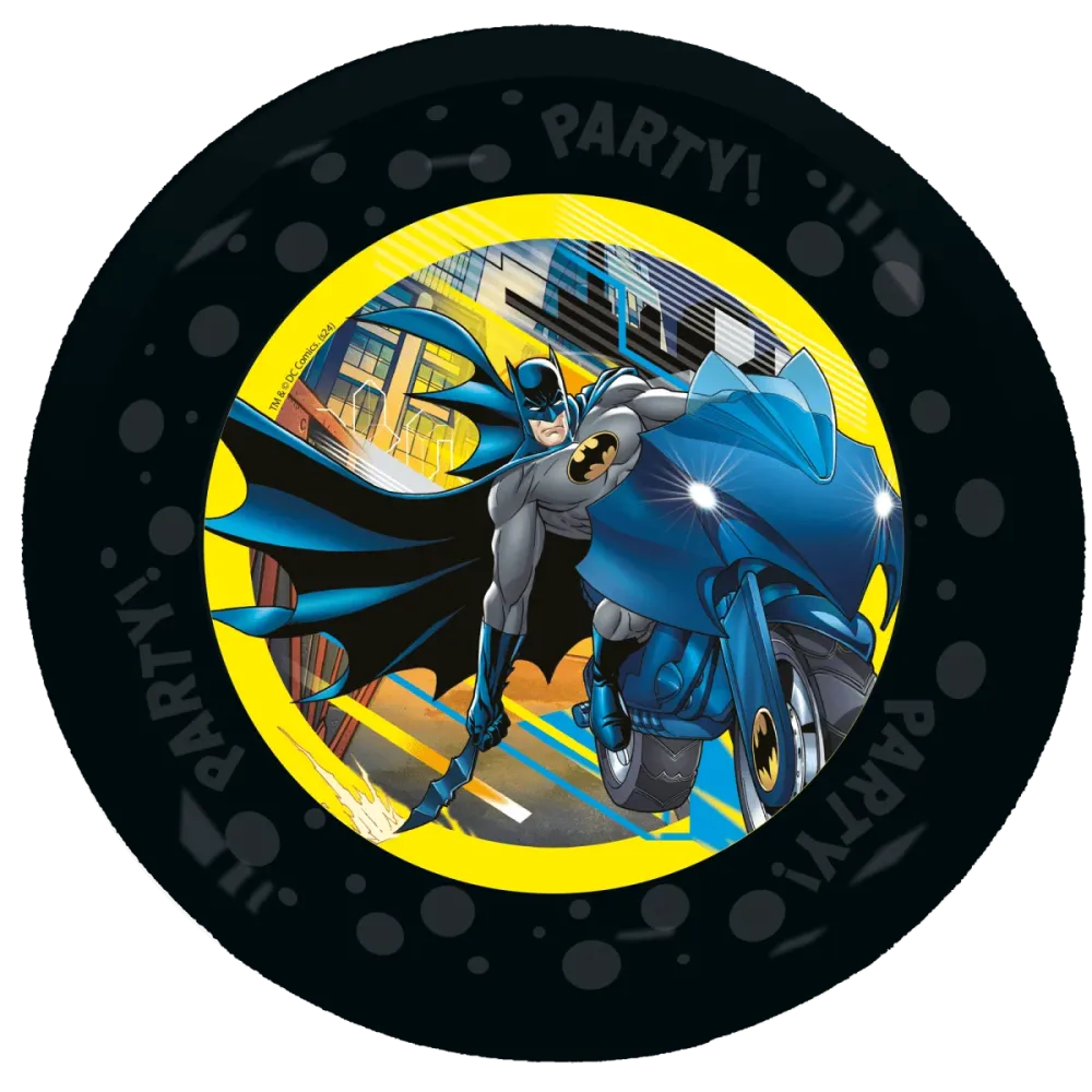 Batman lautaset Rogue Rage 21cm 4kpl