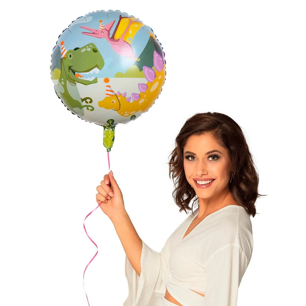 Dino helium ilmapallo 45cm tyhjä