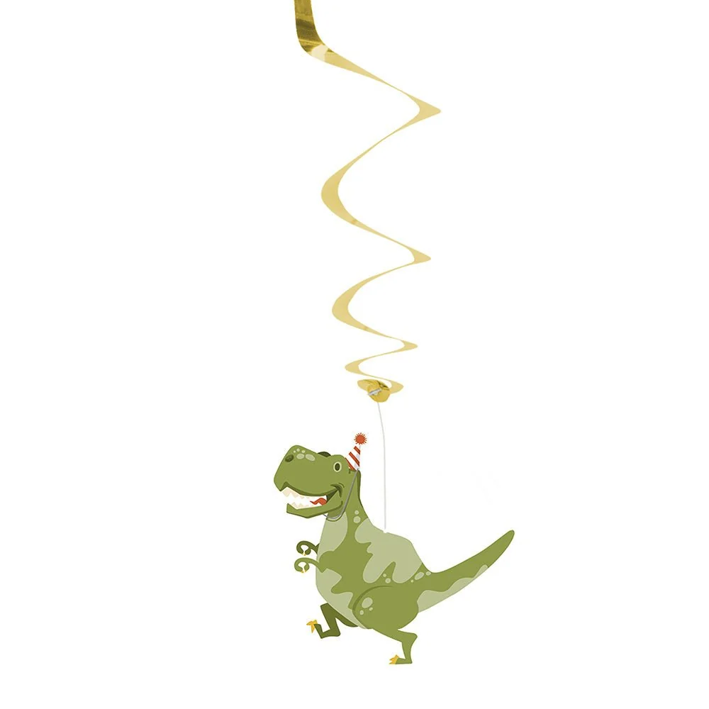 Dino roikkuva koriste 85cm 3kpl 3kpl