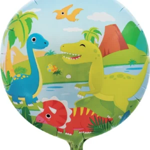 Dinosaurus Helium ilmapallo Dino World Tyhjä 45cm
