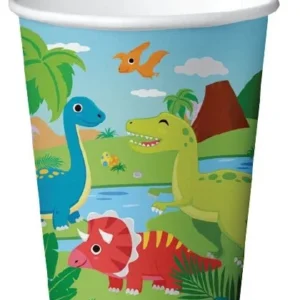 Dinosaurus kupit 210ml 8kpl
