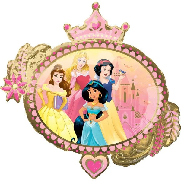 Disney Prinsessat Helium ilmapallo XL 86cm tyhjä