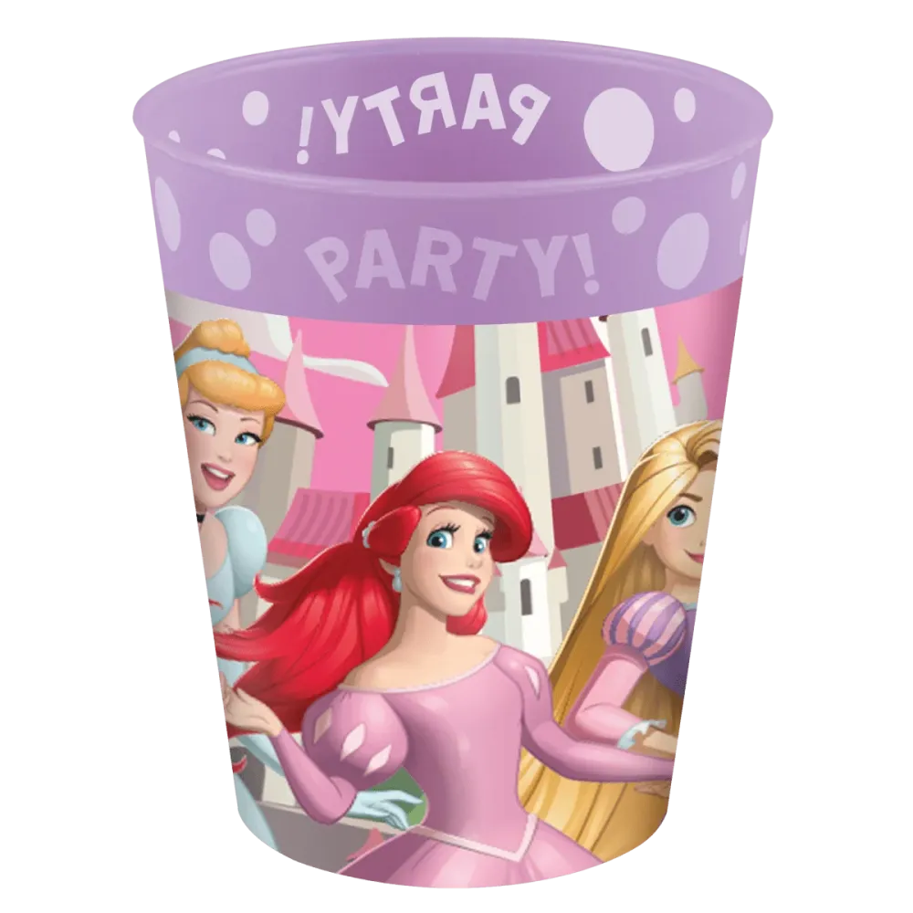 Disney Prinsessat kupit violetti 250ml 4kpl