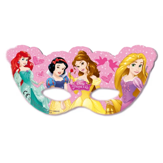 Disney Prinsessat naamarit 6kpl