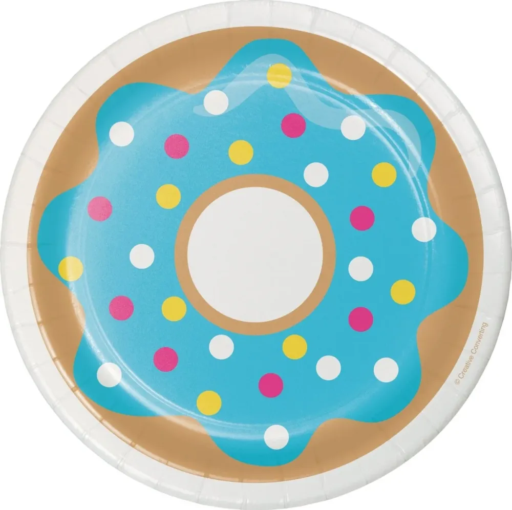 Donuttilautaset 18cm 8kpl