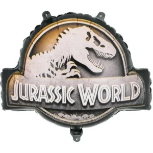 Foliopallo Jurassic World -logo, 45 x 37 cm, sekoitus