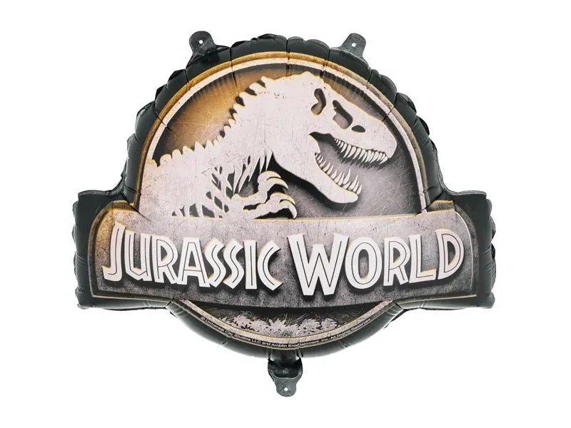 Foliopallo Jurassic World -logo, 45 x 37 cm, sekoitus