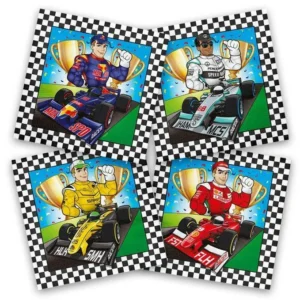 Formula 1 lautasliinat 33cm 20kpl