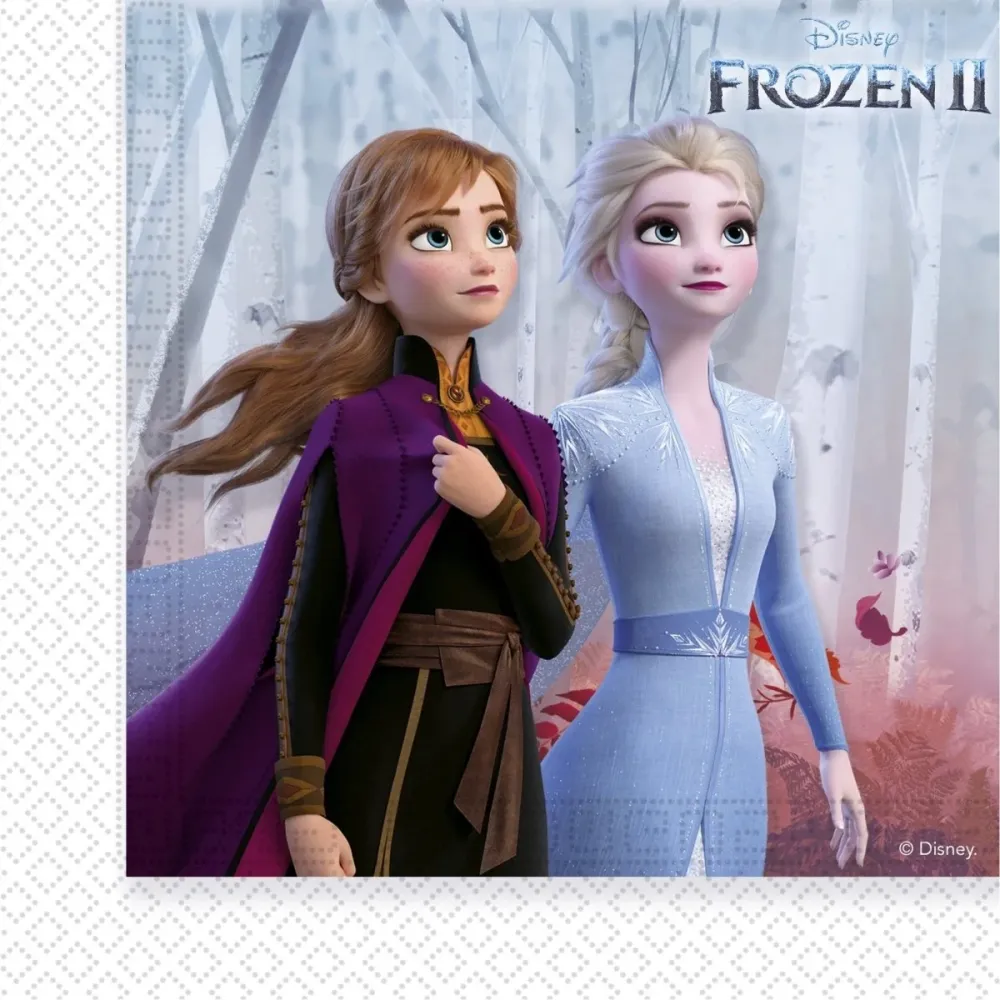 Frozen 2 lautasliinat 33cm 20kpl