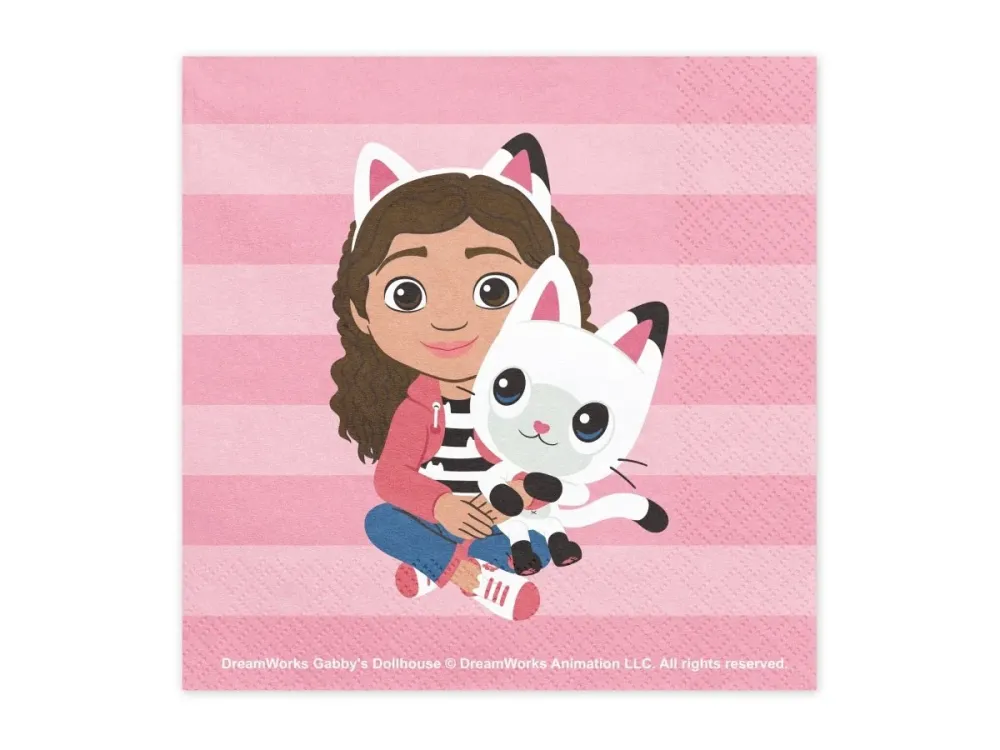Gabby'S Dollhouse lautasliinat 16.5cm 20kpl