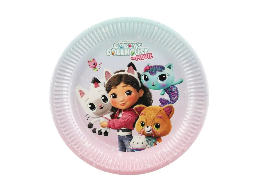 Gabby'S nukkekodin lautaset 23cm 6 kpl