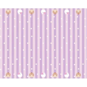 Gabby'S nukkekodin pöytäliina violetti 1.8m