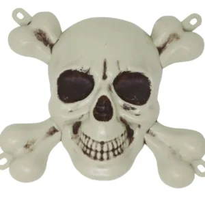 Halloween Ovikoriste Merirosvon pääkallo 30cm
