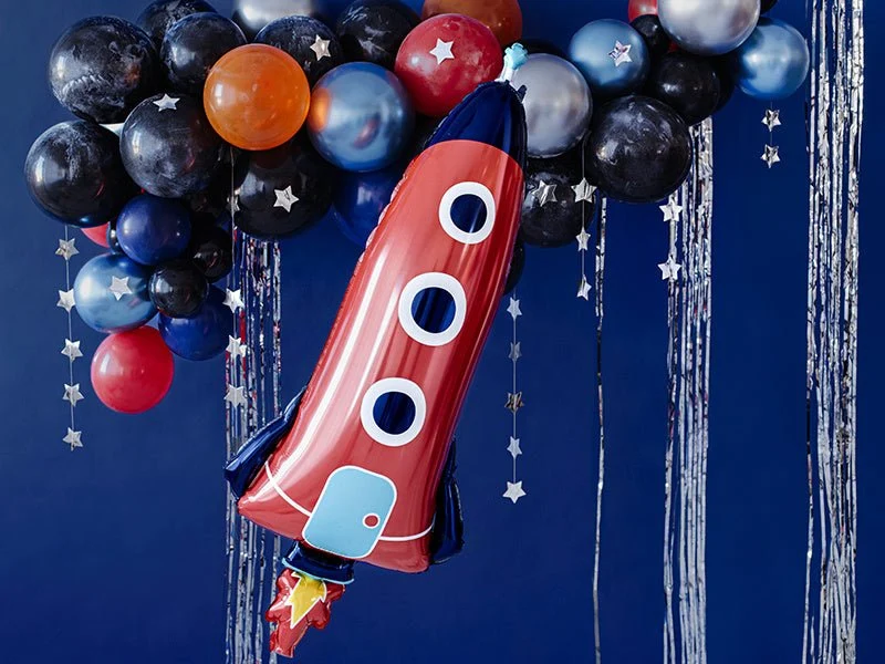 Helium ilmapallo raketti tyhjä 1.15m