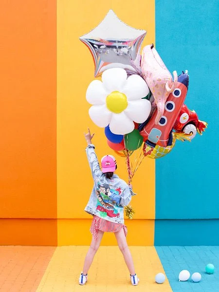 Helium ilmapallo raketti tyhjä 1.15m