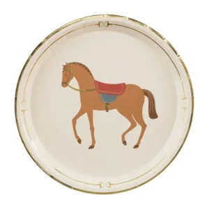 Hevonen lautaset 23cm 6kpl