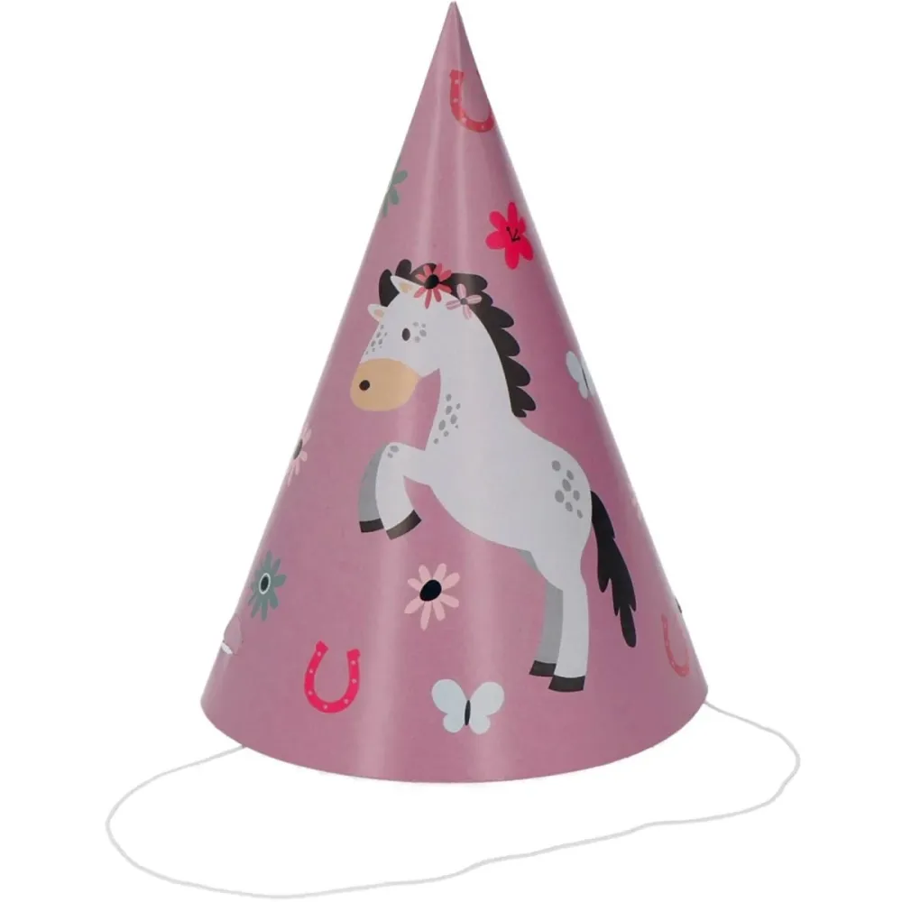 Hevosen juhlahatut 16cm 6kpl