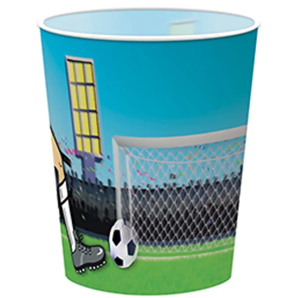 Jalkapallokupit 3D Muovi 250ml 4kpl