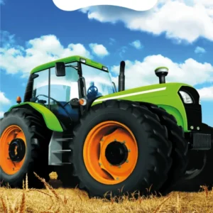 Juhlapussit Traktor 23cm 8kpl