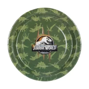 Lautaset Jurassic World, 23 cm, sekoitus