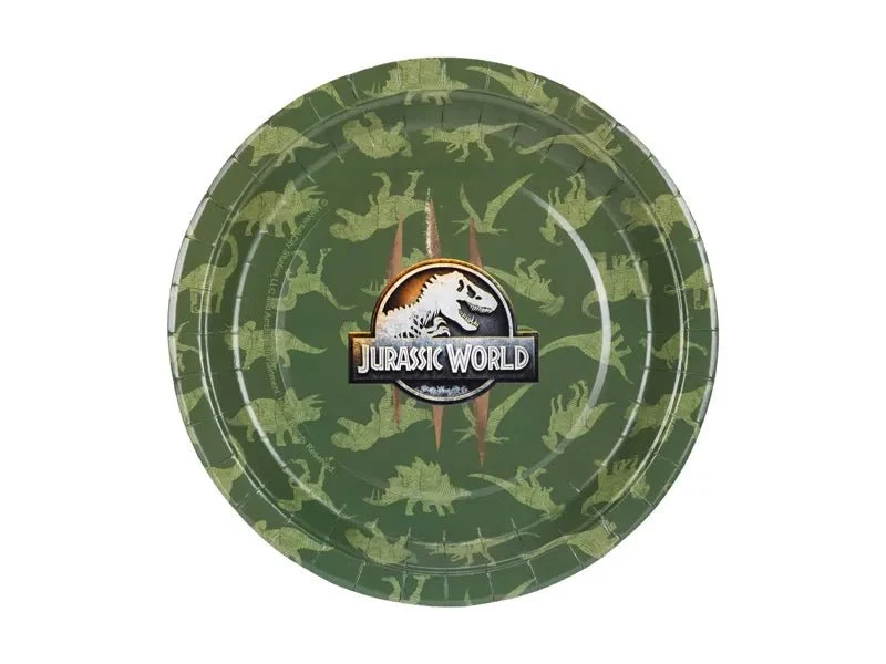 Lautaset Jurassic World, 23 cm, sekoitus