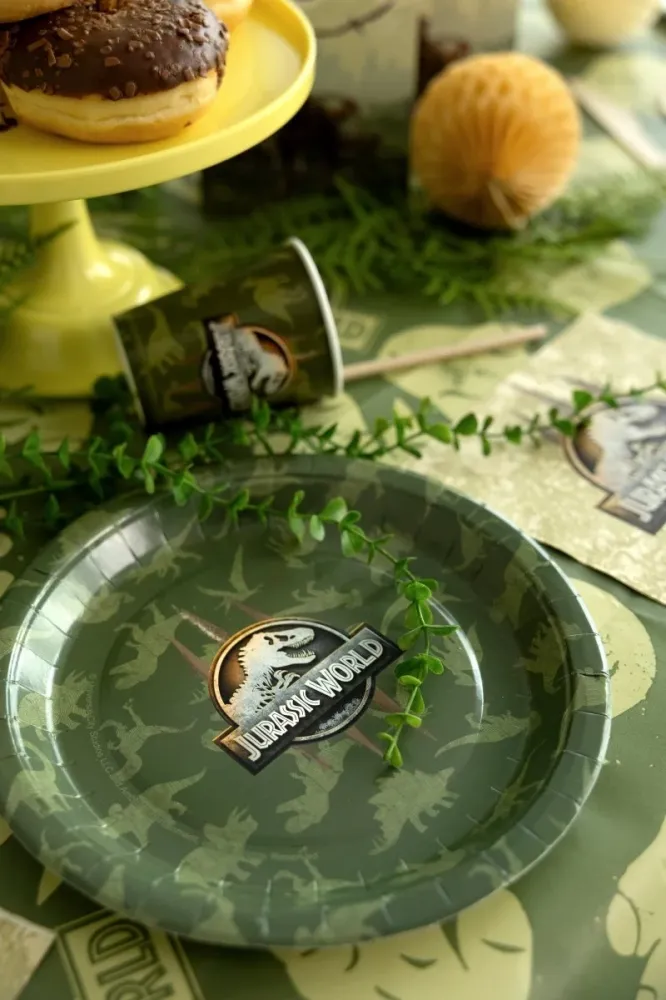 Lautaset Jurassic World, 23 cm, sekoitus