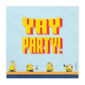 Lautasliinat Minions, 33x33 cm