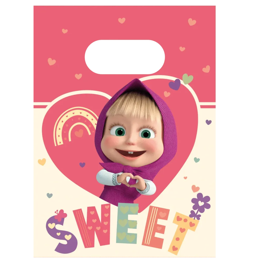 Masha ja karhu jakopussit 4kpl