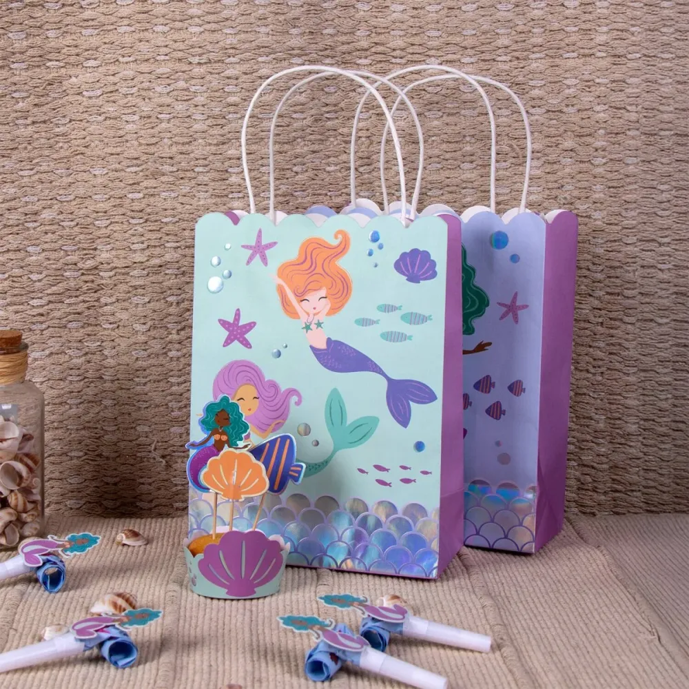 Merenneito Party laukut 27cm 6kpl