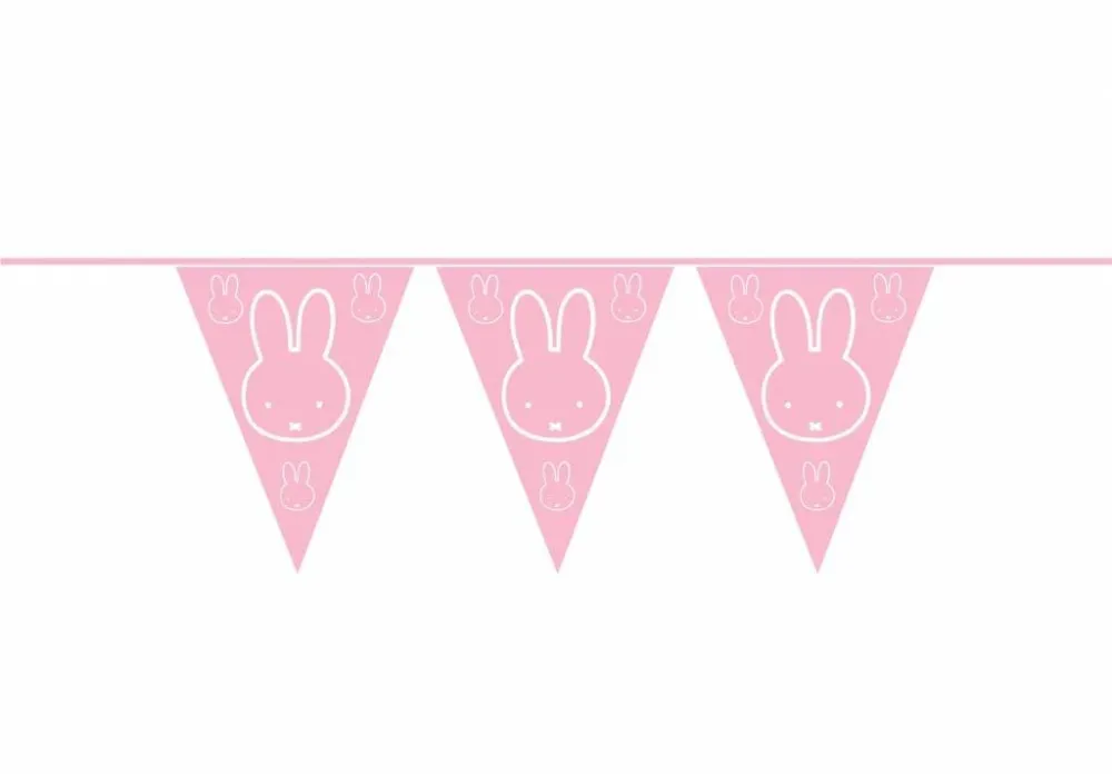 Miffy Garlands vaaleanpunainen 10m