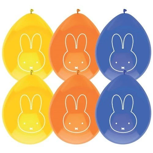 Miffy ilmapallot 30cm 6kpl