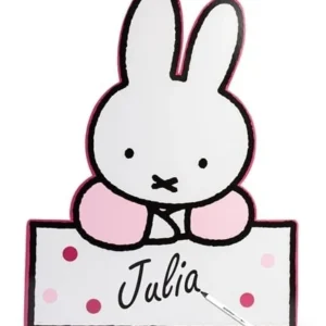 Miffy ovikyltti vaaleanpunainen 60cm