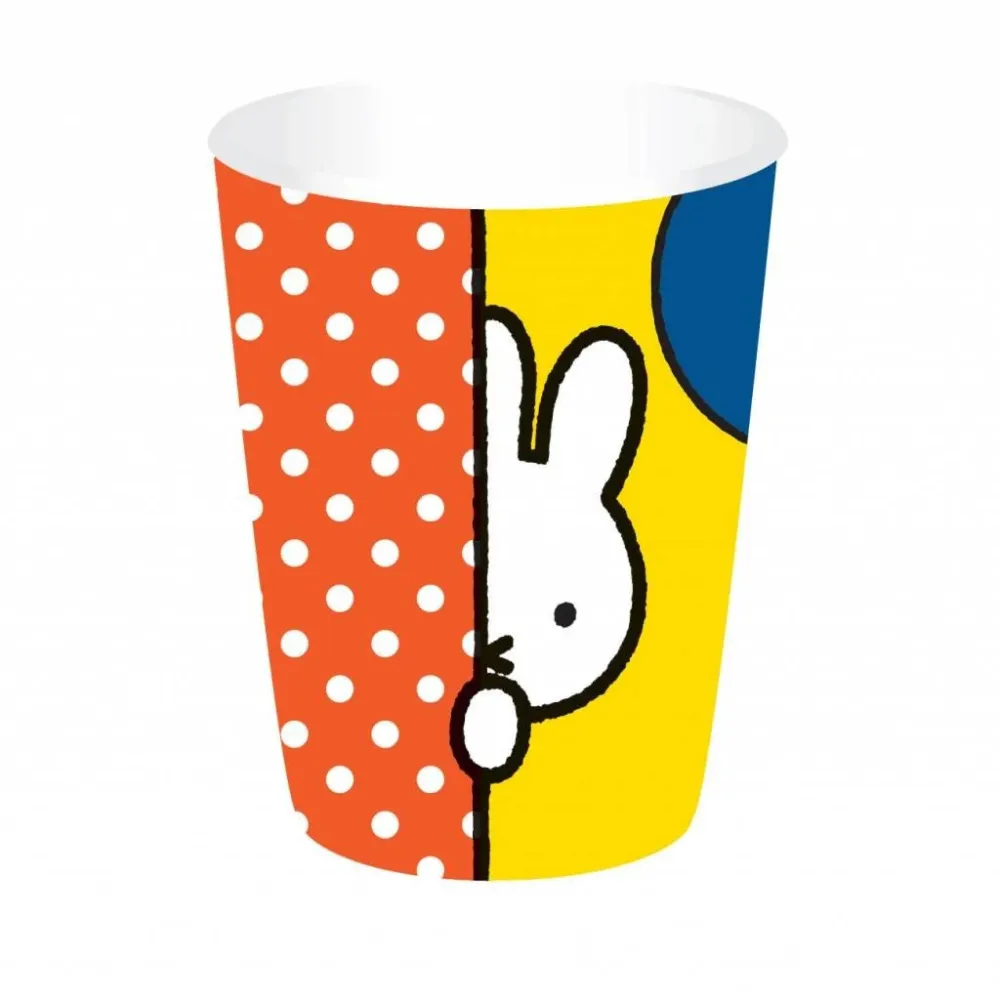 Miffy-kupit pahviset 250ml 8kpl