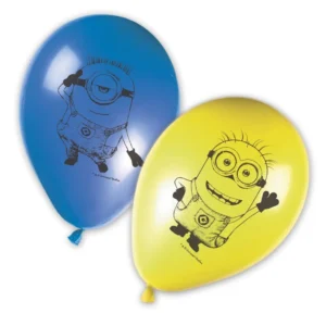 Minions ilmapallot 28cm 8kpl