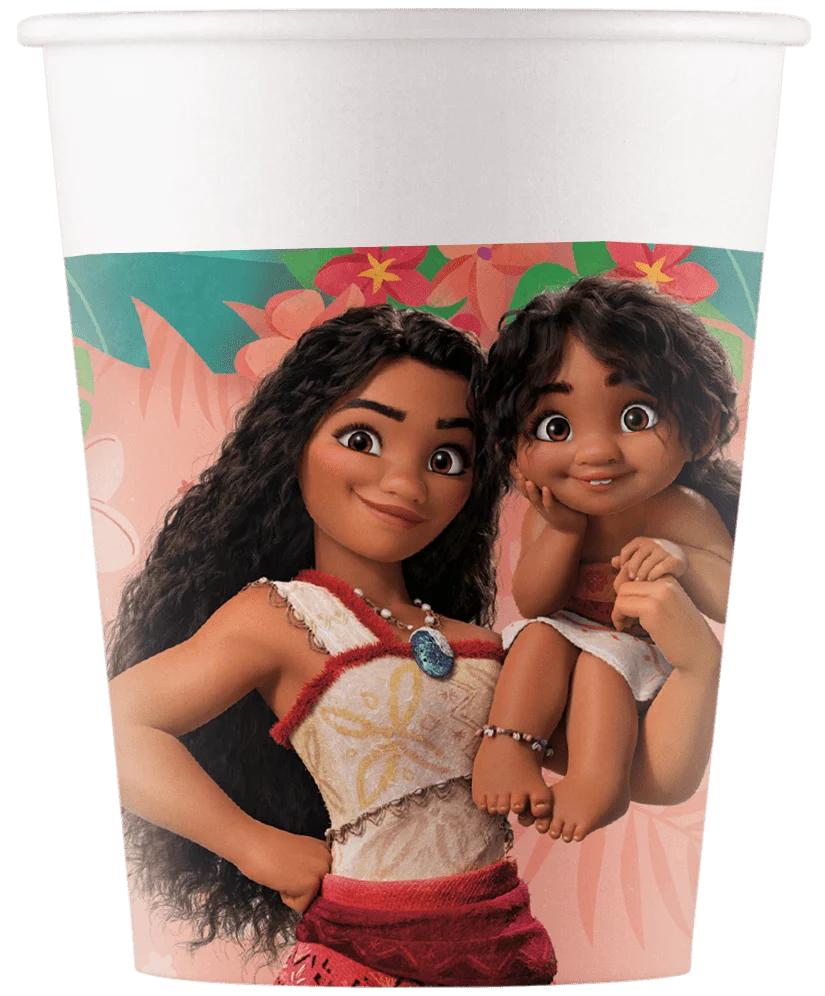 Moana kupit värilliset 200ml 8kpl
