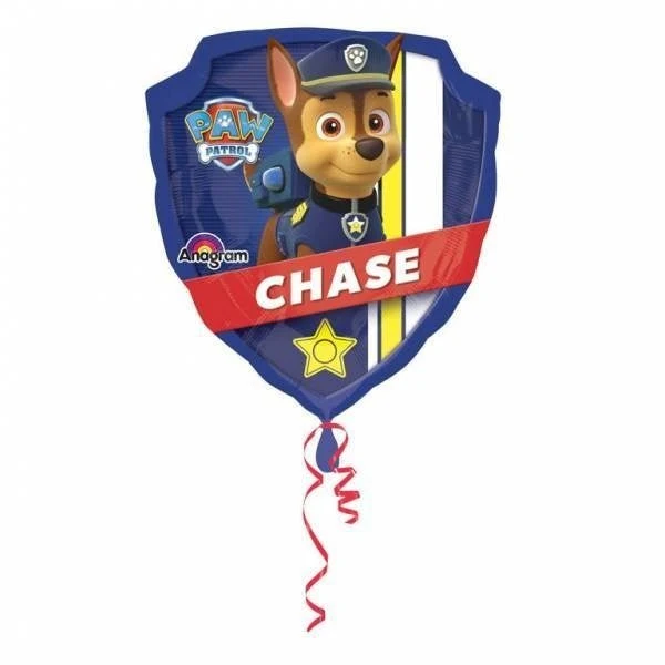 Paw Patrol Helium ilmapallo Chase 63cm tyhjä