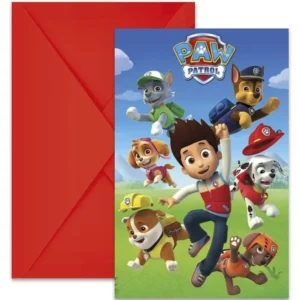 Paw Patrol Kutsut koristelu 6kpl