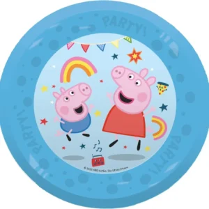 Peppa Pig lautaset uudelleenkäytettävät 21cm 4kpl