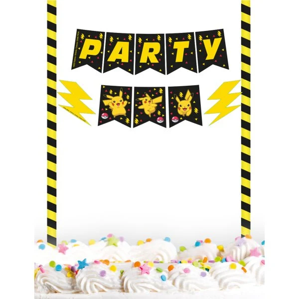 Pokemon Kakunpäällinen Musta Keltainen 25cm