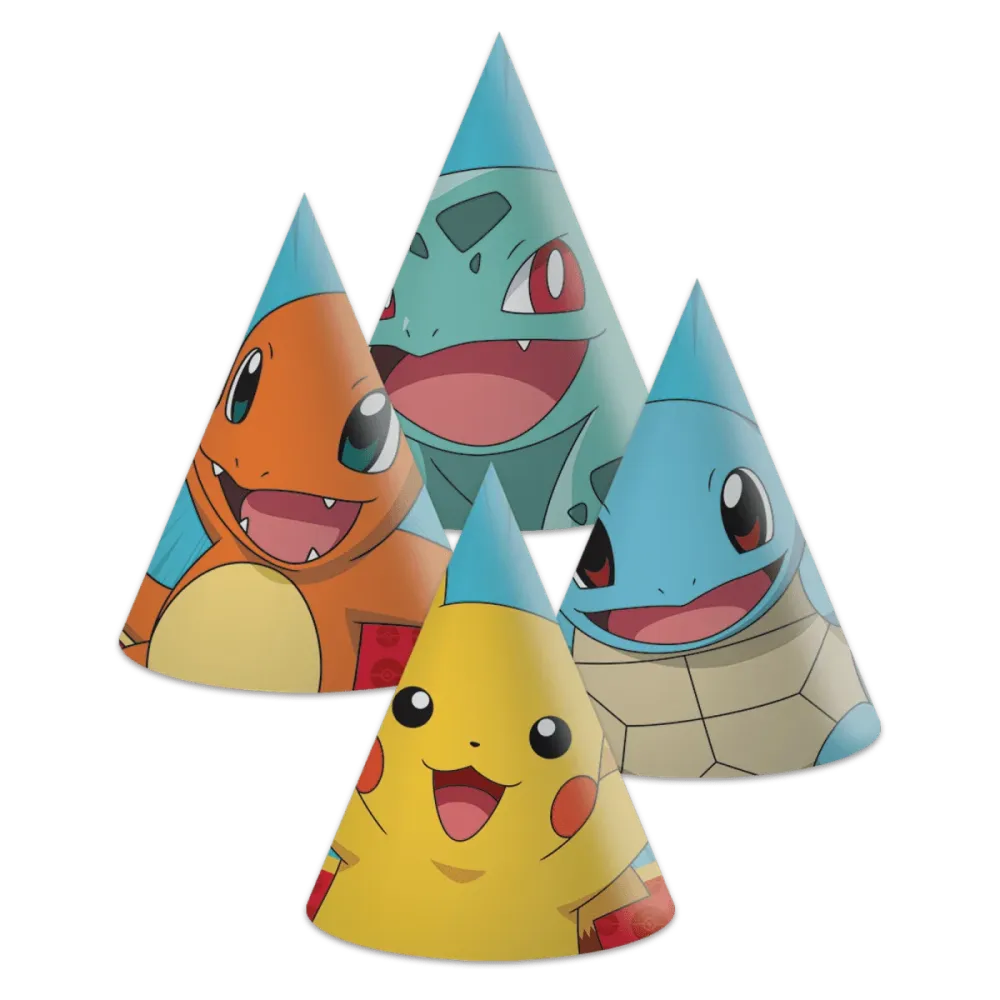 Pokemon Party Hatut 6kpl