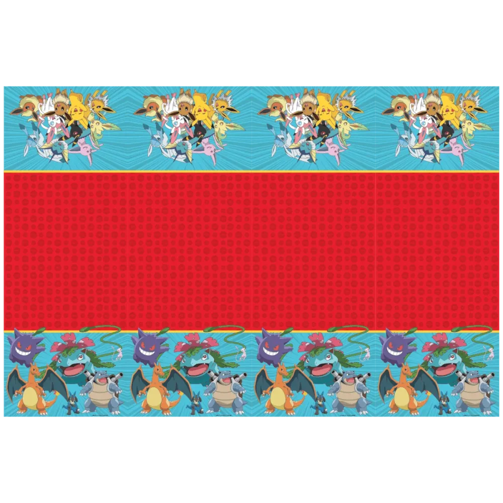 Pokemon pöytäliina Muovi 1.8m