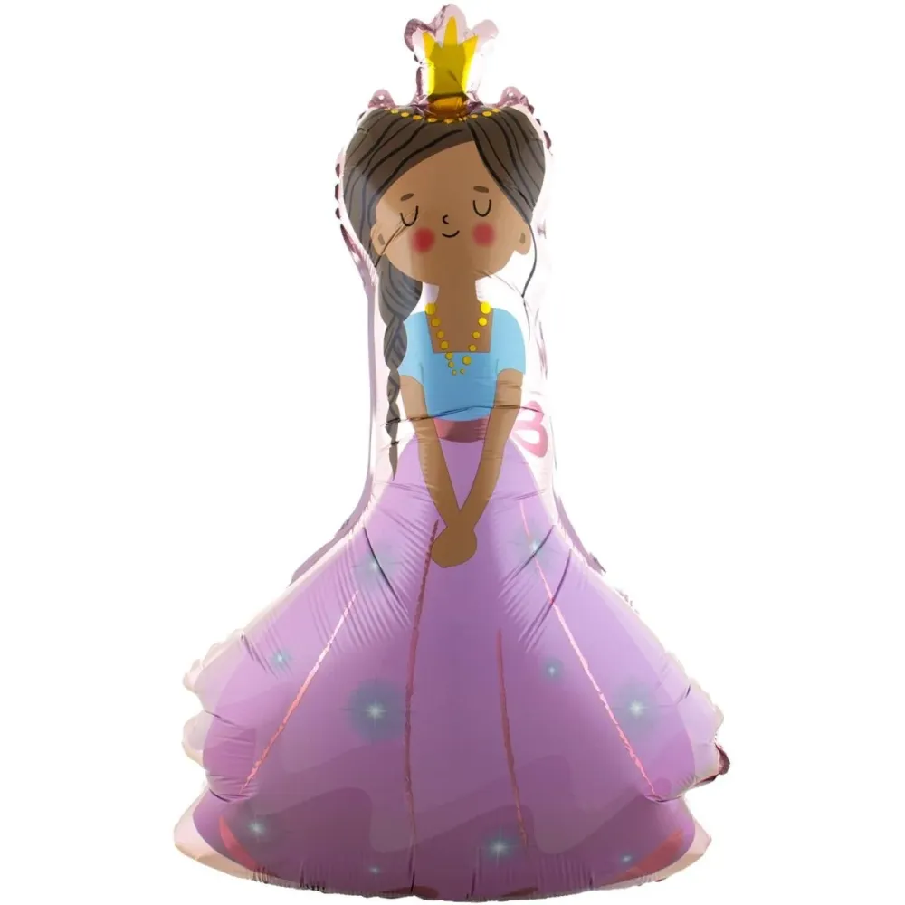 Prinsessa helium ilmapallo tyhjä 84cm