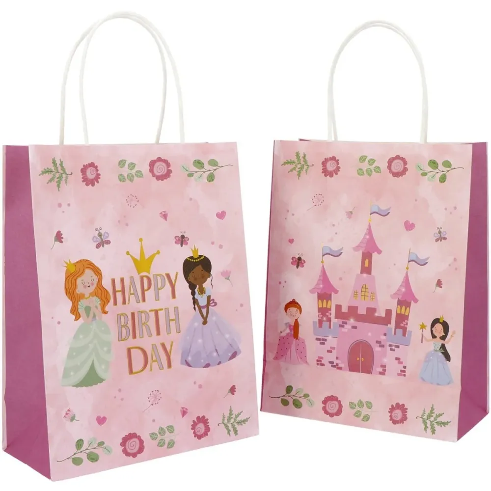 Prinsessat juhlapussit 27cm 6kpl