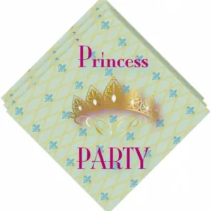 Prinsessat Party lautasliinat 33cm 20kpl