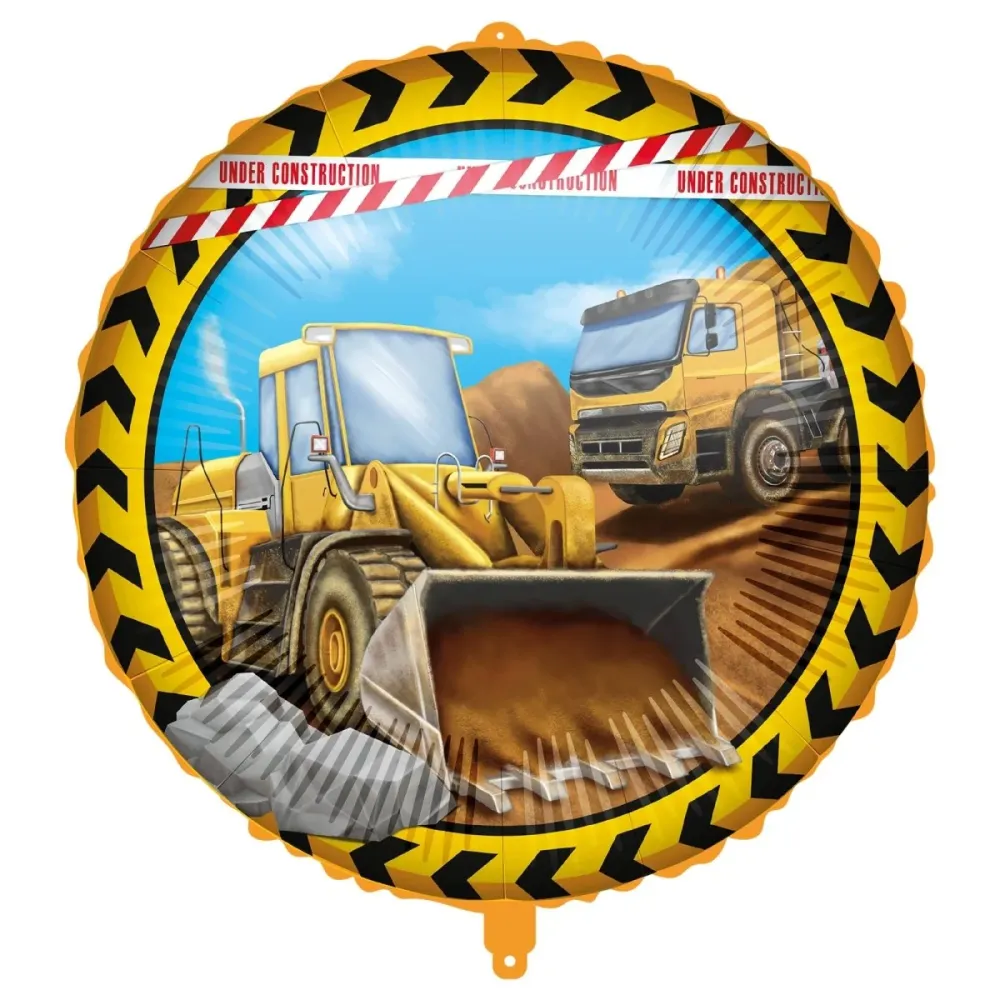 Rakentaminen Helium ilmapallo Tyhjä 46cm