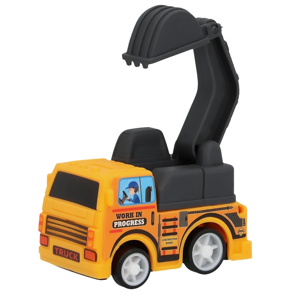 Rakentaminen Jaa Lahjat Pullback Autot 5.5cm 4kpl