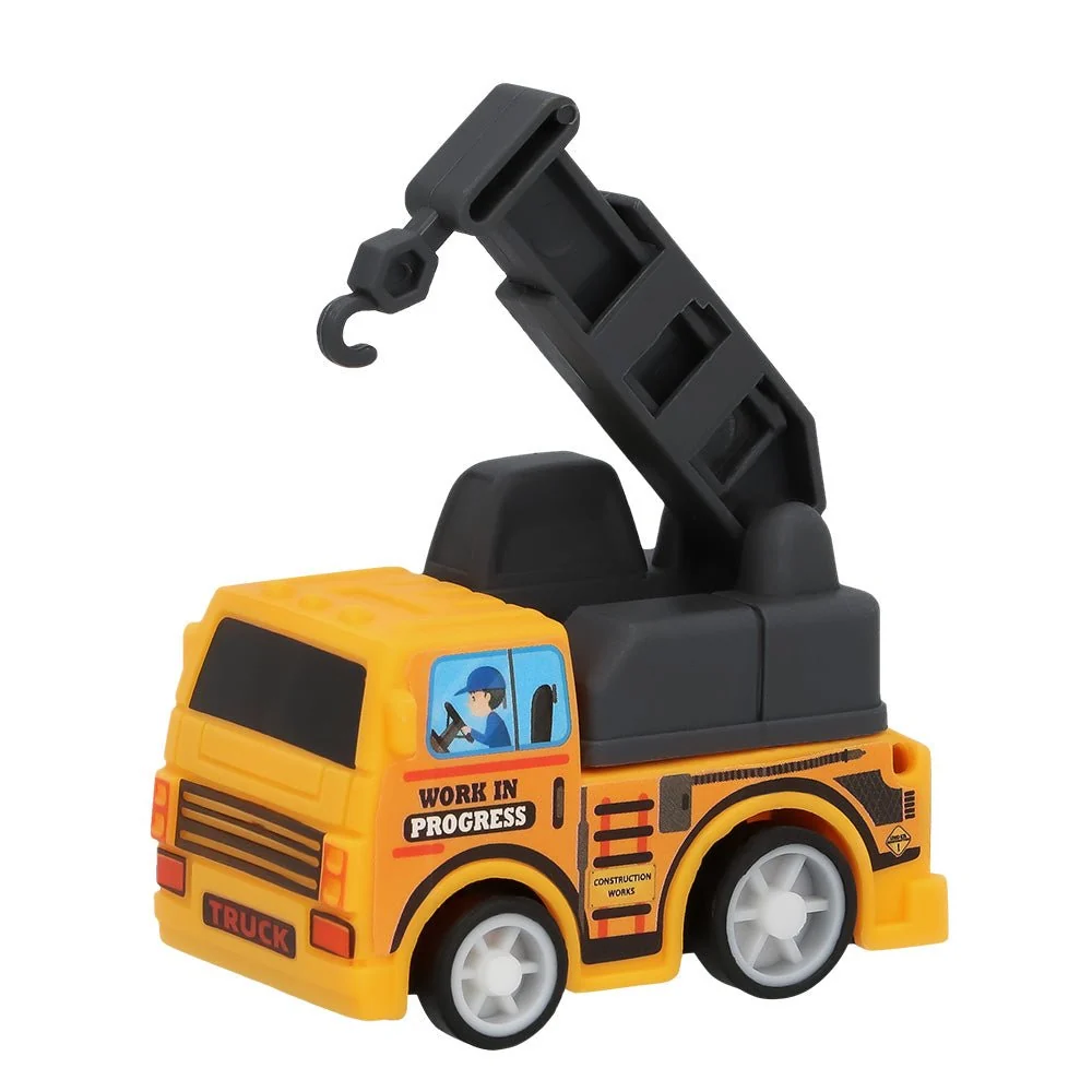 Rakentaminen Jaa Lahjat Pullback Autot 5.5cm 4kpl