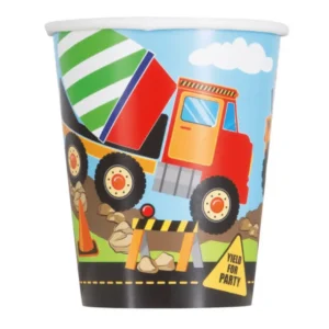 Rakentaminen Party kupit 266ml 8kpl