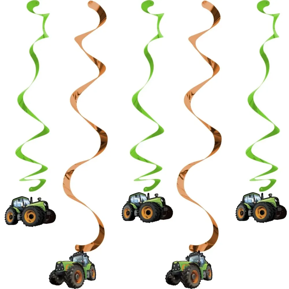 Ripustettavat koristeet Traktor 5kpl